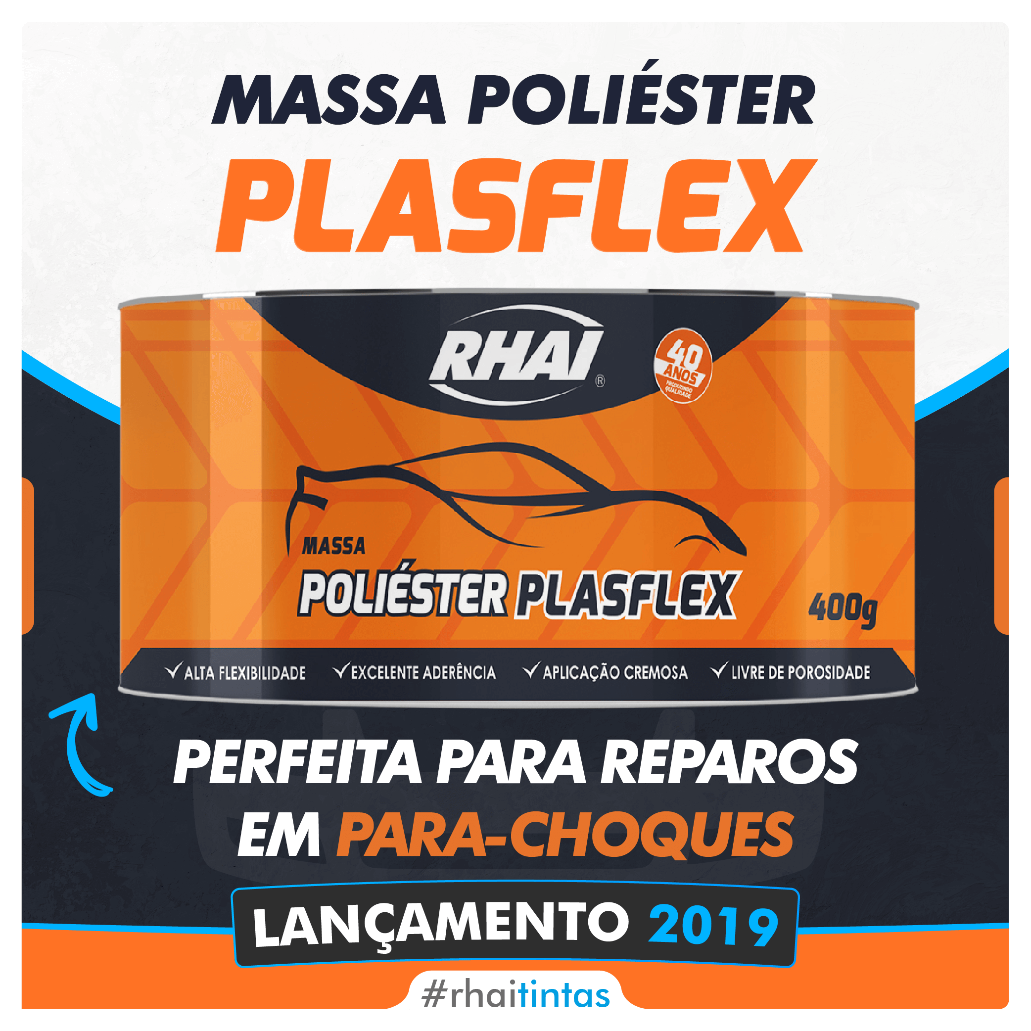 Conhea a MASSA POLISTER PLASFLEX!!